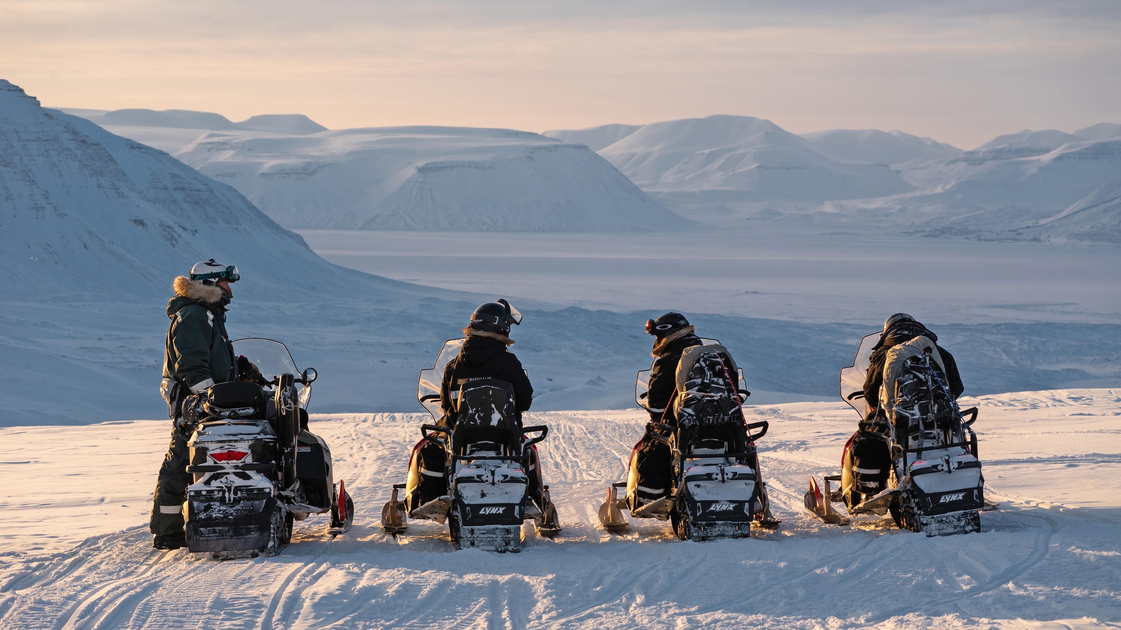 Snowmobiling Adventure with Basecamp Explorer in Svalbard