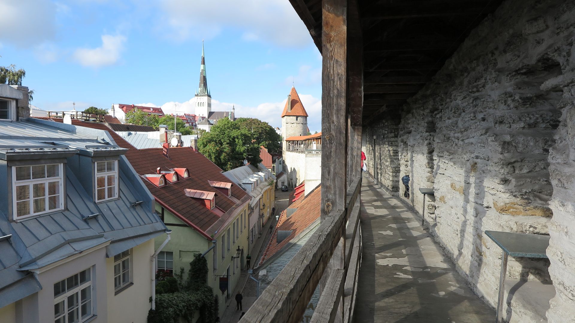 Town walls in Tallinn