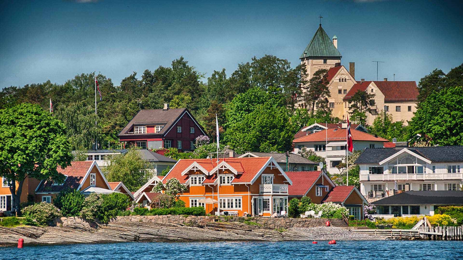 Houses outside of Oslo