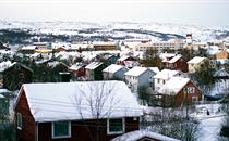 Kirkenes by winter