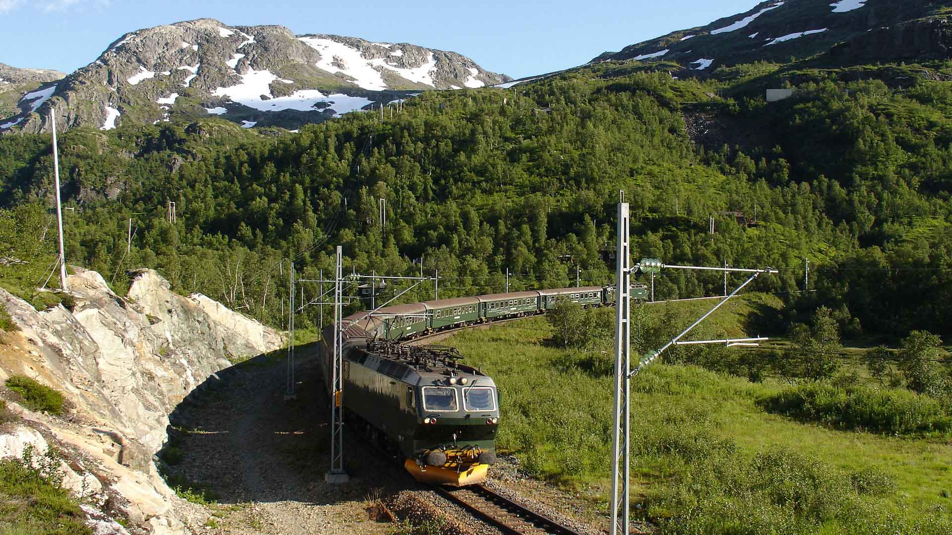 travel to norway from uk by train
