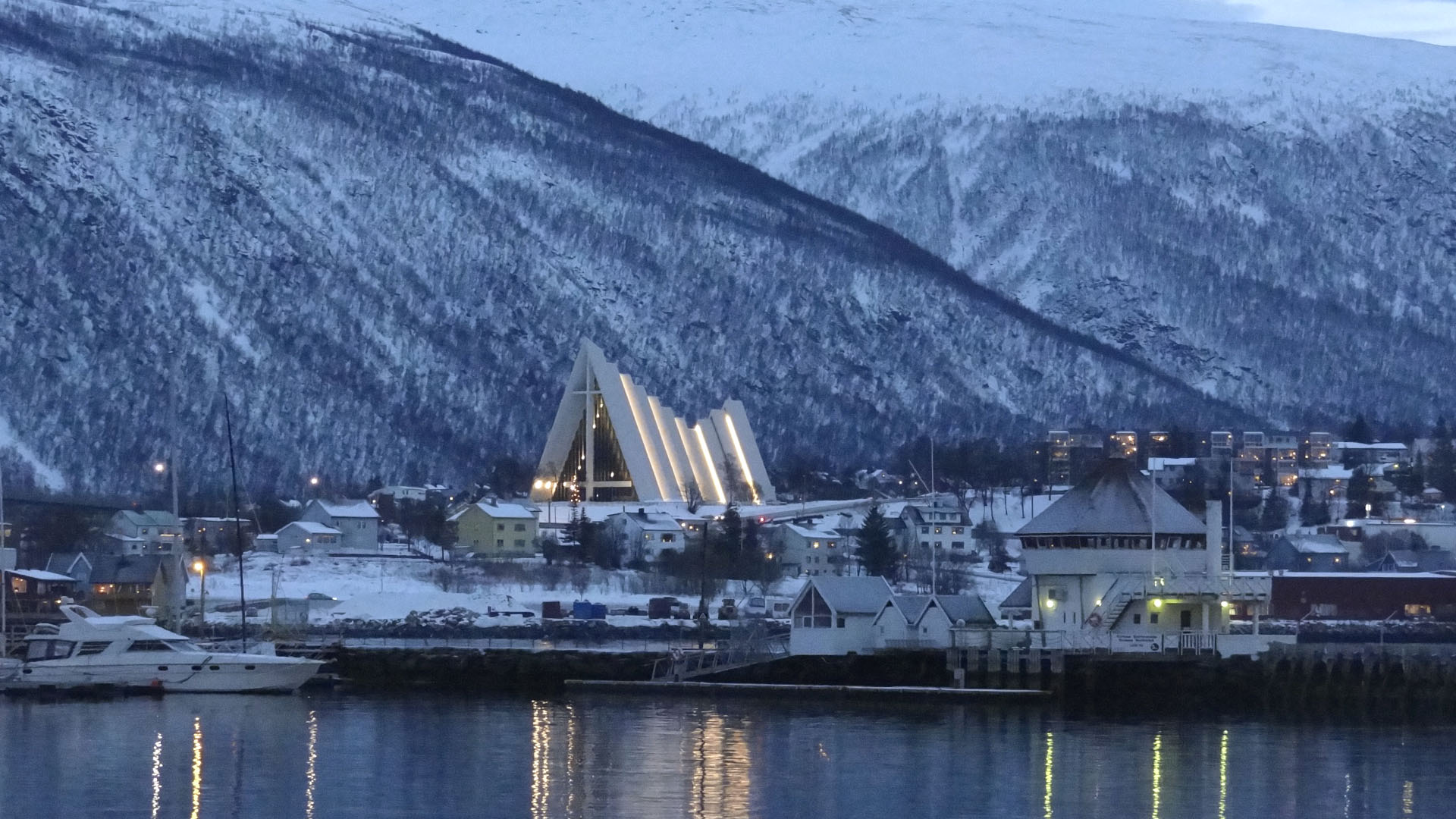 The Artic Cathedral in Tromsø