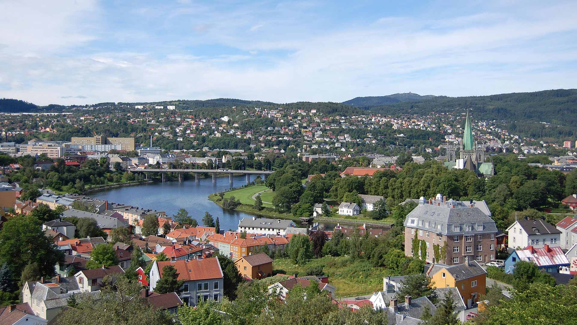 Trondheim during Summer